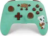 Bol.com PowerA Officieel gelicentieerde draadloze Nintendo Switch Pro Controller - Animal Crossing: K.K. Slider - Groen aanbieding