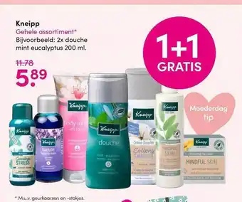 DA Kneipp 1+1 gratis 200 ml aanbieding