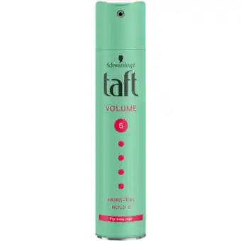 Albert Heijn Taft Hairspray volume mega strong aanbieding