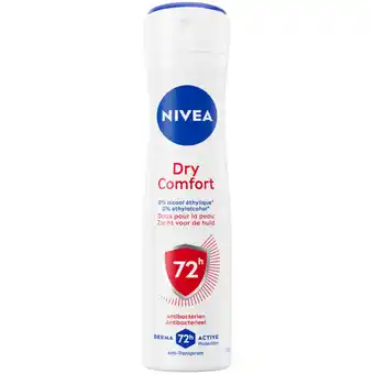 Albert Heijn Nivea Dry comfort anti-transpirant spray aanbieding