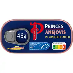 Albert Heijn Princes Ansjovisfilets in zonnebloemolie aanbieding