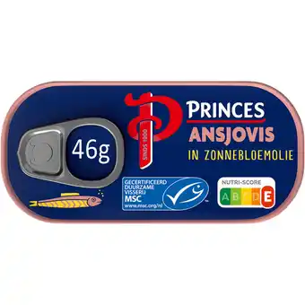 Albert Heijn Princes Ansjovisfilets in zonnebloemolie aanbieding