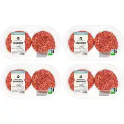 Albert Heijn AH Hamburger 4-pack aanbieding