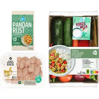 Albert Heijn AH Thaise groene curry verspakket aanbieding