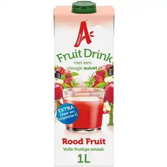 Albert Heijn Appelsientje Fruitdrink extra rood fruit aanbieding