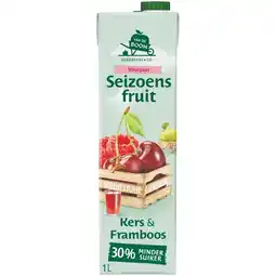 Albert Heijn Van de Boom Seizoensfruit kers & framboos aanbieding