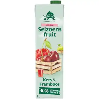 Albert Heijn Van de Boom Seizoensfruit kers & framboos aanbieding