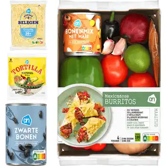 Albert Heijn AH Vega Mexicaanse burritos verspakket aanbieding