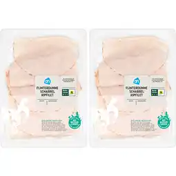 Albert Heijn AH Scharrel flinterdunne kipfilet 2-pack aanbieding