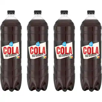 Albert Heijn AH Cola zero 4-pack aanbieding