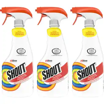 Albert Heijn Shout vlekkenoplosser spray 3-pack aanbieding