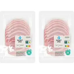 Albert Heijn AH Ontbijtspek 2-pack aanbieding