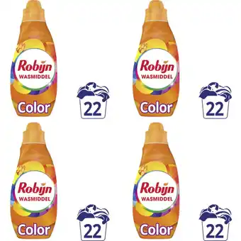 Albert Heijn Robijn Wasmiddel Kleur Voordeelpakket aanbieding