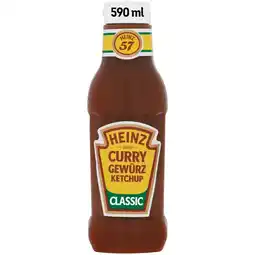 Albert Heijn Heinz Curry gewürz ketchup classic aanbieding