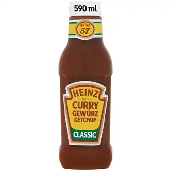 Albert Heijn Heinz Curry gewürz ketchup classic aanbieding