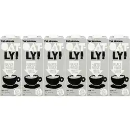 Albert Heijn Oatly! barista 1 liter 5 stuks -10% aanbieding