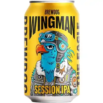 Albert Heijn BrewDog Wingman session IPA aanbieding