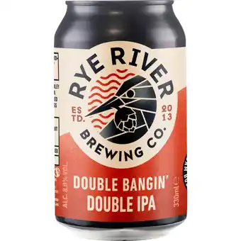 Albert Heijn Rye River Double banging' IPA aanbieding