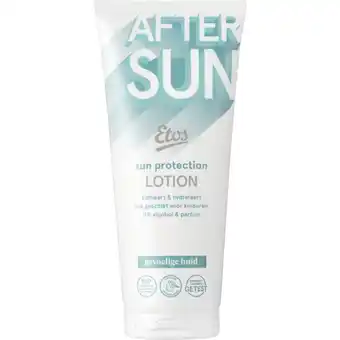 Albert Heijn Etos Aftersun sensitive lotion aanbieding
