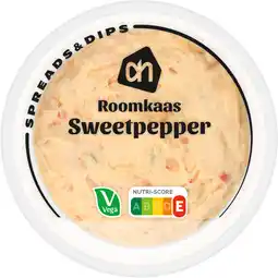 Albert Heijn AH Kleintje roomkaas sweet pepper aanbieding