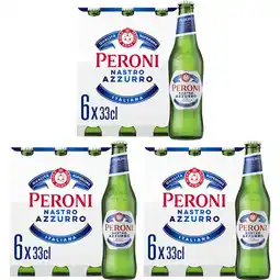 Albert Heijn Peroni Nastro Azzurro voordeel pakket aanbieding