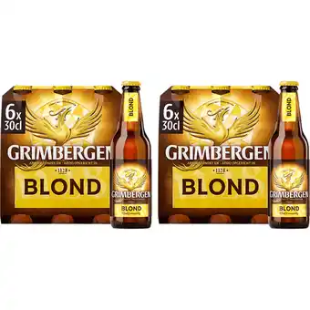 Albert Heijn Grimbergen Blond bier voordeelpakket aanbieding