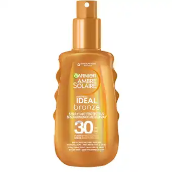 Albert Heijn Ambre Solaire Ideal bronze melkspray spf30 aanbieding