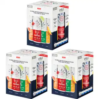 Albert Heijn Stelz hard seltzer mix voordeelpakket aanbieding