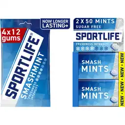 Albert Heijn Sportlife Sportlife Kauwgom & Mints pakket aanbieding