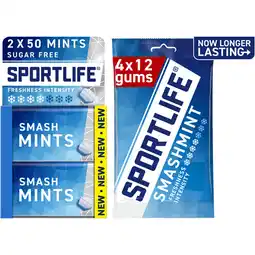 Albert Heijn Sportlife Sportlife Kauwgom & Mints pakket aanbieding