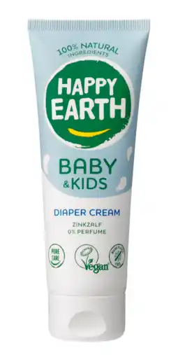 De Online Drogist Happy Earth Baby & Kids Diaper Cream aanbieding