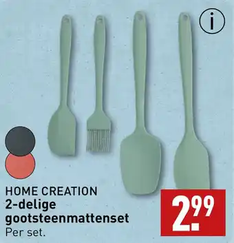 ALDI Home creation 2 delige gootsteenmattenset per set aanbieding