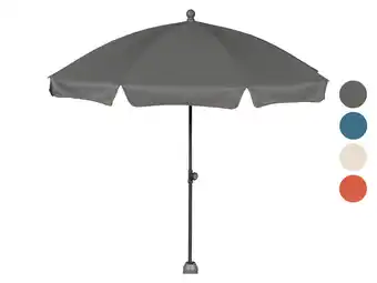 Lidl LIVARNO home Parasol Ø 180 cm aanbieding