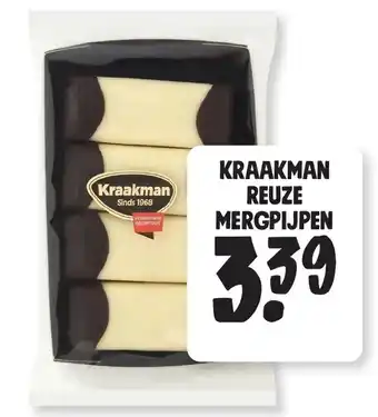 Jumbo Kraakman reuze mergpijpen aanbieding