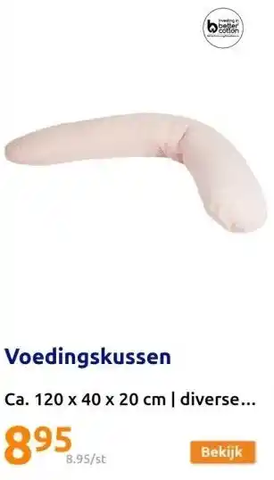 Action Voedingskussen aanbieding