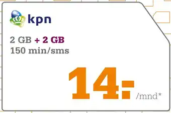 Telecombinatie Kpn aanbieding