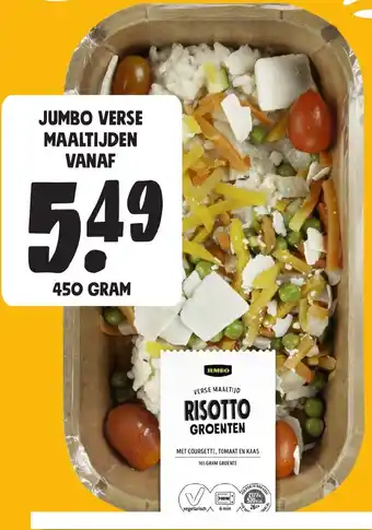 Jumbo VERSE MAALTIJDEN 450g aanbieding