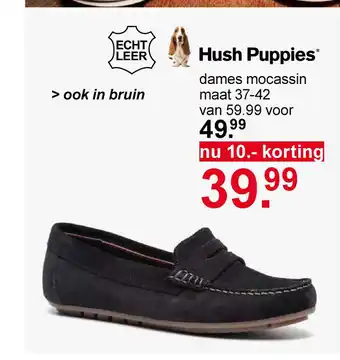 Scapino Hush puppies 37-42 aanbieding