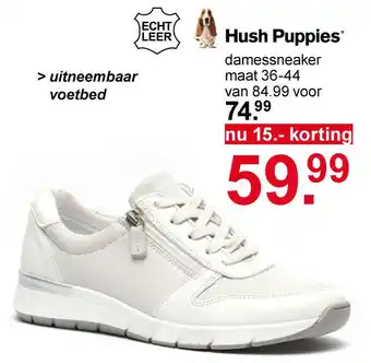 Scapino Hush puppies damessneaker 36-44 aanbieding
