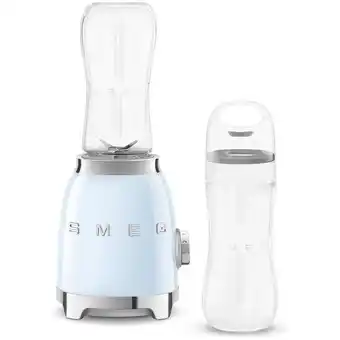 Bol.com SMEG PBF01PBEU - personal blender - Pastelblauw - 600 ml - 300W - Jaren '50 aanbieding