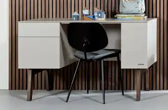 Babypark Kidsmill Sixties oatmeal / walnoot Bureau aanbieding