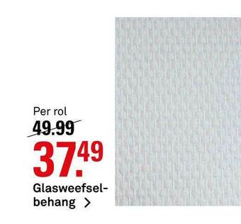 Karwei Glasweefselbehang aanbieding