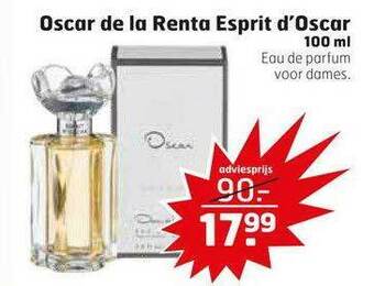 Trekpleister Oscar De La Renta Esprit D'Oscar 100 ml aanbieding