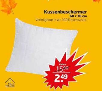 Trekpleister Kussenbeschermer 60 x 70 cm aanbieding