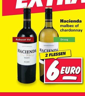 Nettorama Hacienda Malbec Of Chardonnay aanbieding