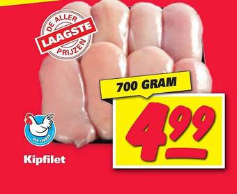 Nettorama Kipfilet 700 Gram aanbieding