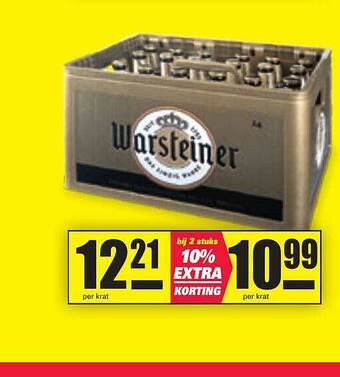 Nettorama Warsteiner 2 Stuks aanbieding