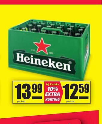 Nettorama Heineken 2 Stuks aanbieding