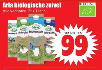 Dirk Arla biologisch zuivel 1L aanbieding