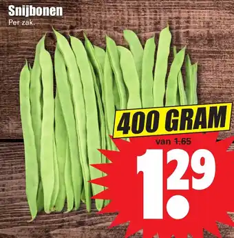 Dirk Snijbonen 400g aanbieding